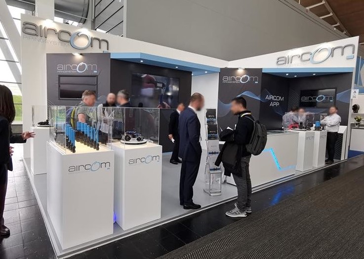 stand aircom hannover messe